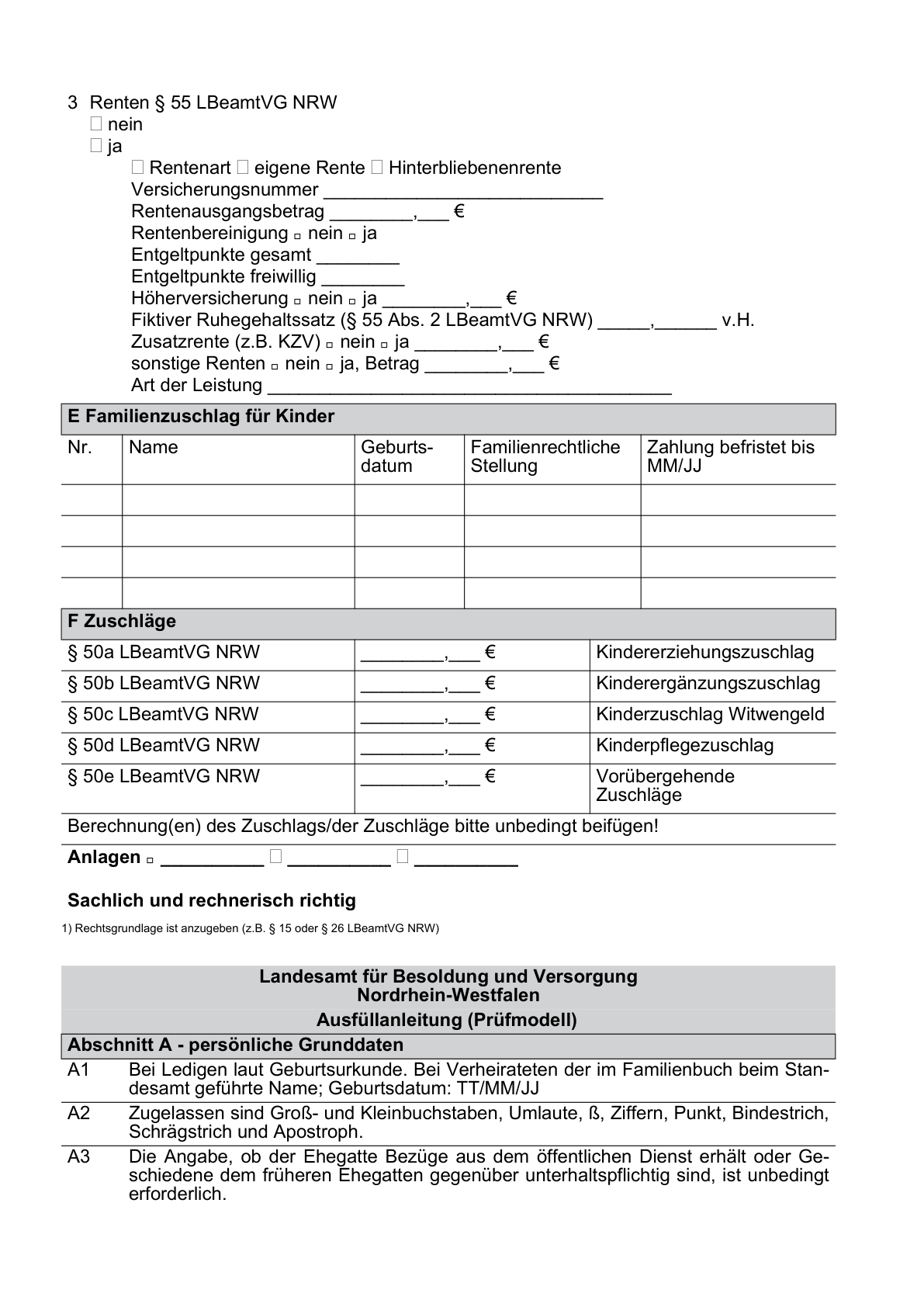 BASS 2023/2024 - 11-03 Nr. 7.2 Verwaltungsvorschriften Zur Ausführung ...